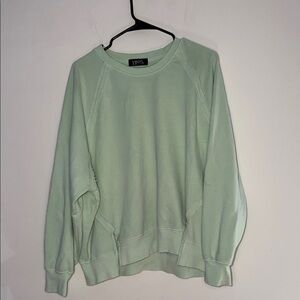 T.J.Maxx Mint Green Sweatshirt